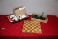 Misc. Office Supplies and Checkerboard