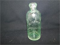 Danville Blob Top bottle, Peter Perl