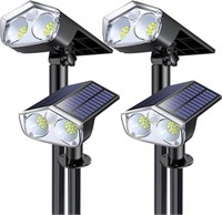 *NEW* 4 Pack, Solar Motion Sensor Outdoor Lights