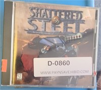 PC VIDEO GAME CD - SHATTERED STEEL
