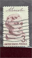 Abraham Lincoln US Postage 3c Stamp