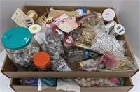 Lot of Crafting supplies incl. Beads, Safety
