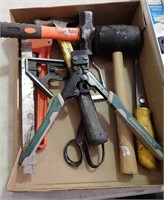 STANLEY HAMMER, PIPE WRENCH, MALLET,