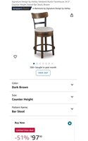 BAR STOOL (OPEN BOX)