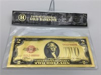 U.S Collectible Gold Bank Note