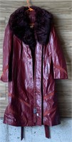 Vintage Montgomery Ward Ladies Leather Jacket