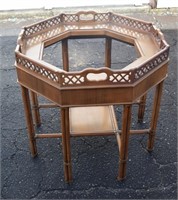 Octagon Table Glass Missing
