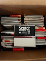 Vintage Sony / scotch magnetic tape reels
