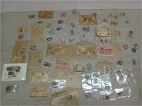 Massive collection of stamps from around the world