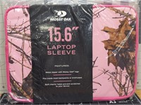 Mossy oak pink camo laptop sleeve