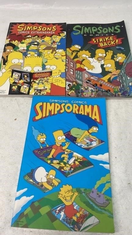 The Simpsons Comic Book lot