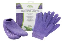 NATRACURE MOISTURIZING GEL BOOTIES AND GLOVES SET