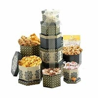 BROADWAY BASKETEERS GIFT TOWER SIZE 6.5 X 14 X 17
