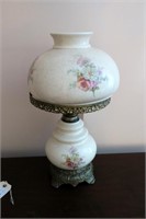 Floral Gone with the Wind style lamp