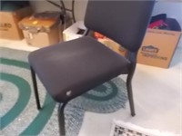 Black Stationary Desk Chair