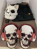 Skull Decor, Mask, Table Cloth, Dice