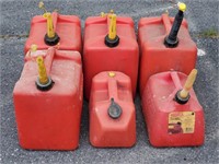 6 Fuel Cans