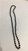 Black Onyx and Gold Necklace M16B