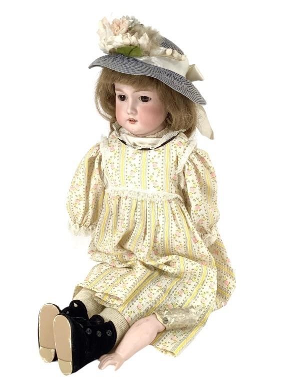 Armand Marseille Rosebud Bisque Doll, Kid Body