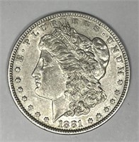 1881-O Morgan Silver $1 Extra Fine XF+