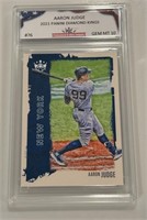 2021 Panini Donruss Kings #76 Aaron Judge Card