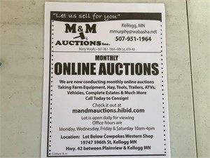 CONDUCTING MONTHLY CONSIGNMENT  AUCTIONS