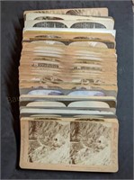 Group of early Stereoview View master cards