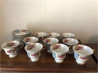 Vintage Teacup and Plate Set