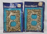 2 Nos Deco Room Outlet Covers