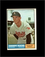 1961 Topps #94 Johnny Kucks EX to EX-MT+