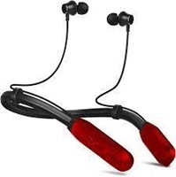 BLUETOOTH EARBUDS 120HRS NECKBAND RED