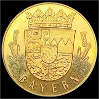 1972 Bayern Germany Proof Gold Coin 0.281oz