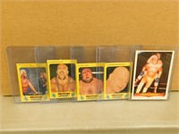 9 - Collectible Wrestling Cards - Various Years