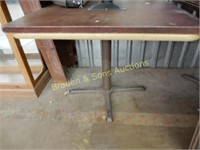 GROUP OF 8 USED RESTAURANT TABLES