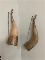 Decorative horn ornaments