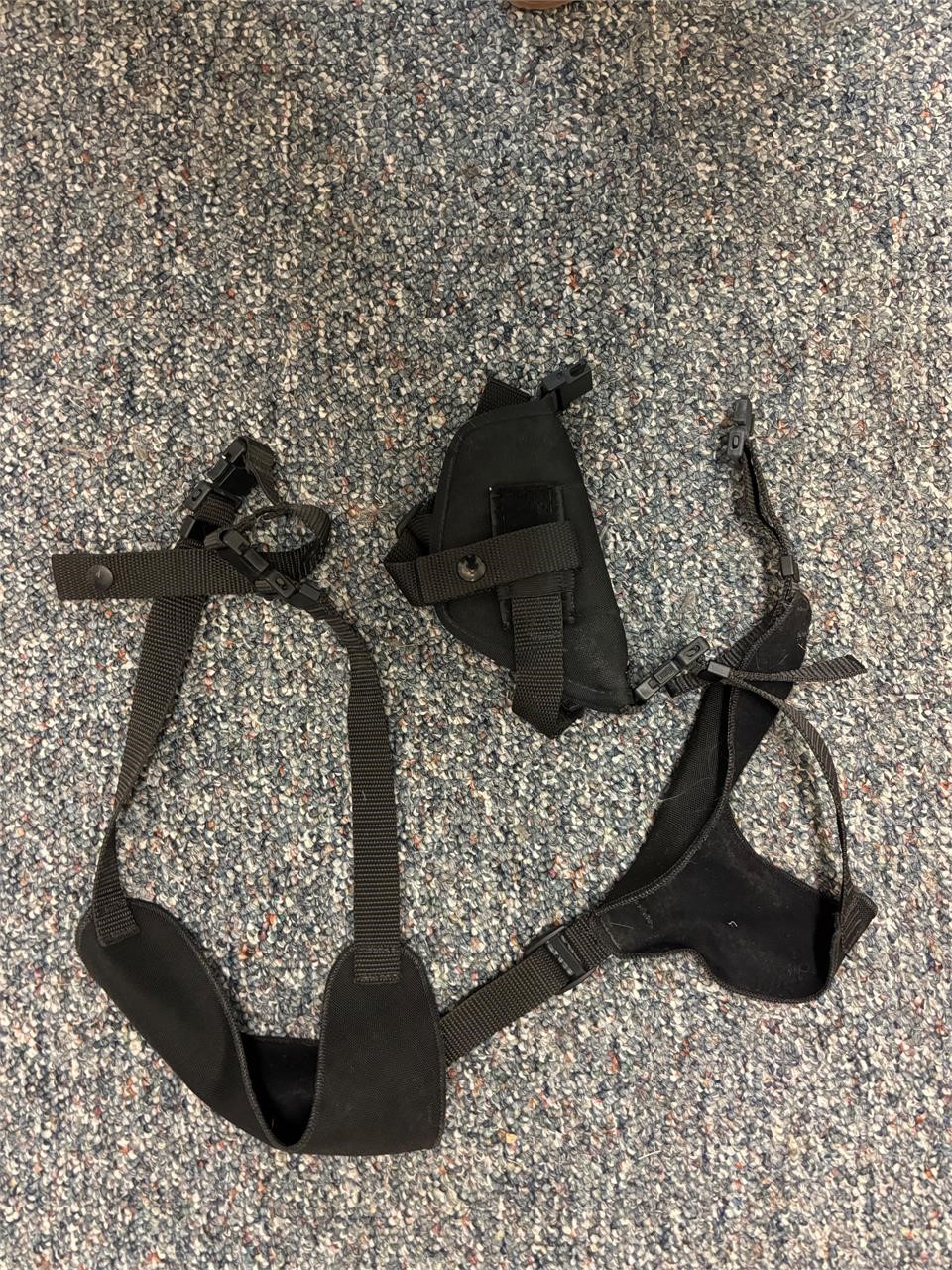 Black Shoulder Holster