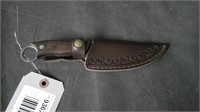 STAINLESS ERGONOMIC CAMPING KNIFE WITH SHEATH
