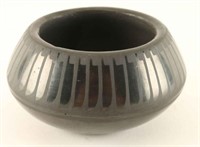 San Ildefonso Blackware Pot