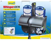 ($93) Tetra Aquarium Power Filter, Whisper EX70