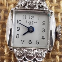 Bulova 23J Womens Wristwatch - 14K