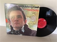 World of Johnny Cash double record album