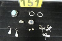 .925 Sterling Silver Jewelry - 46 Grams TW