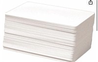 New- AIRSUNNY 100 CRED White PVC Cards For Photo