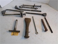 Large Chisel and anchors