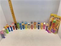 15 PEZ DISPENSORS