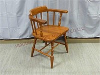 Solid Wood Captains Dining Chair
