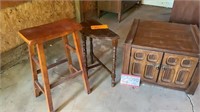 End Table, Half Moon Table, Stool