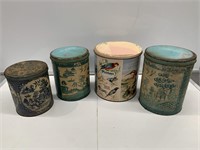 Selection of Collectable Tins inc Canisters,