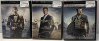 Lot of 3 James Bond 4K UHD Blu-Ray Movies NEW $100