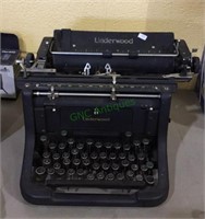 Antique Underwood typewriter.